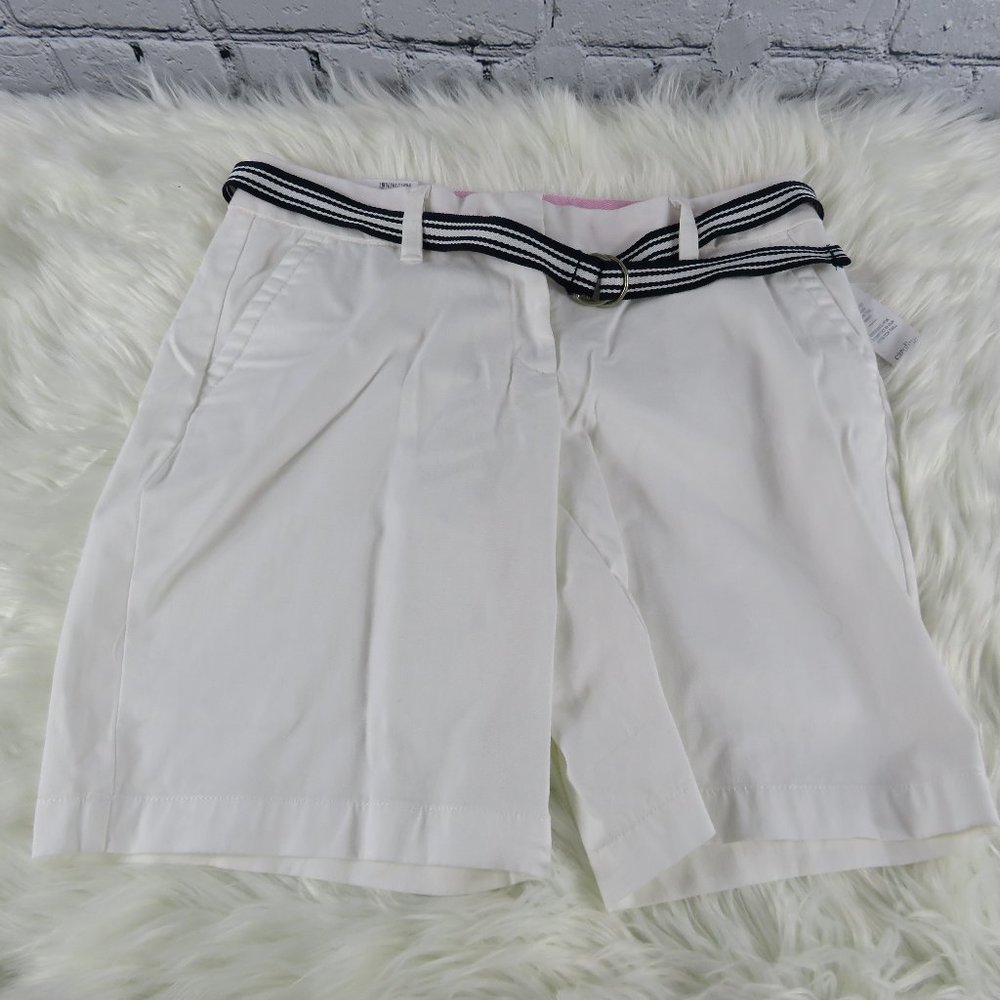 NWT - Women's Classic Fit Belted Shorts